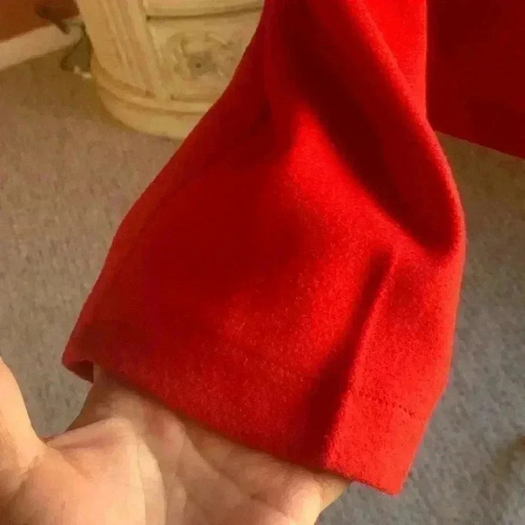 Stylewe Urban Pockets Long Sleeve Lapel Collar Buttoned Plain Red Blazer Size M. - Picture 4 of 10